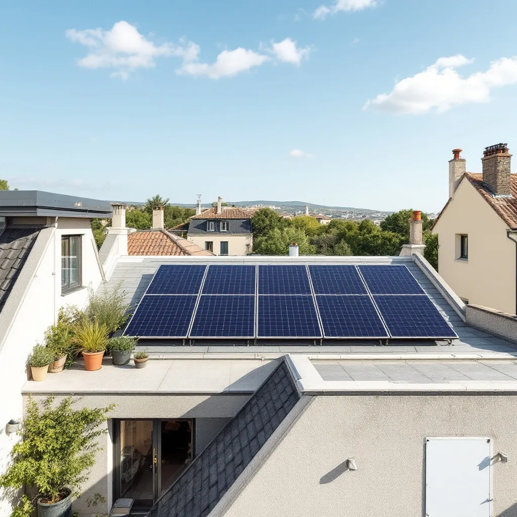 Rénovation toiture Toulon : intégration de panneaux solaires